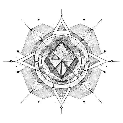 Taurus Zodiac Sign Inside Of A Circle