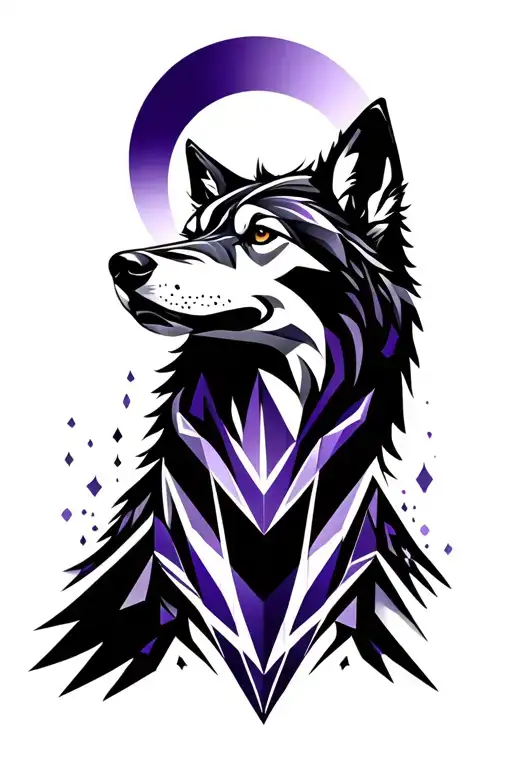 Wolf Purple