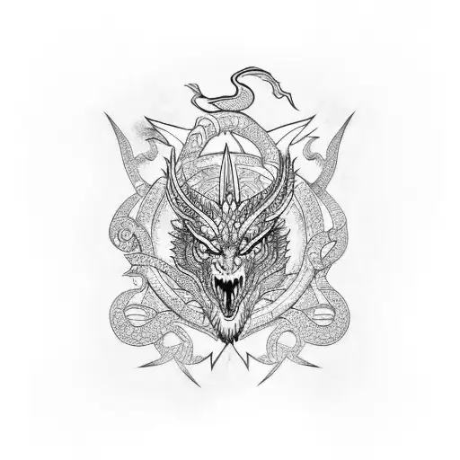 Norse Dragon Bracelet