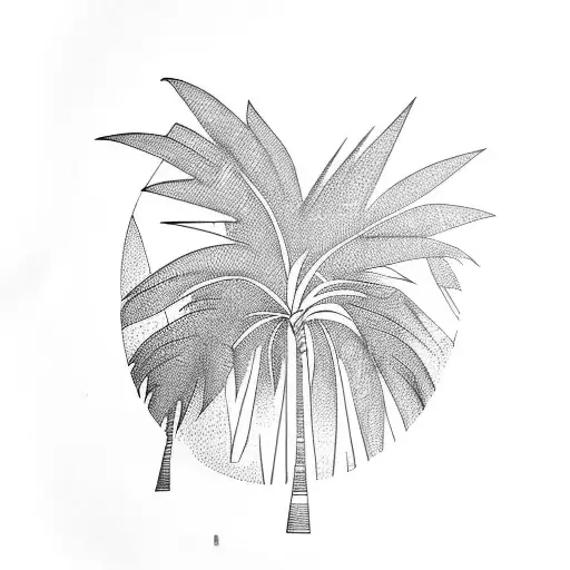 Jungle Palms Tree