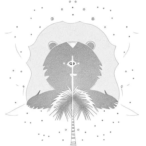 Bear Palms Tree
