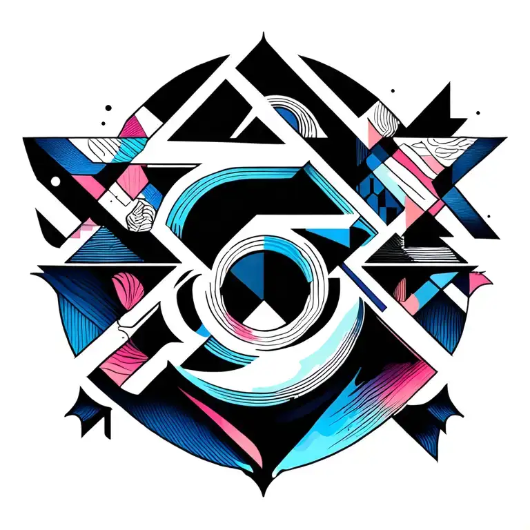 Bizarre Unique And Abstract Involving The Number 5