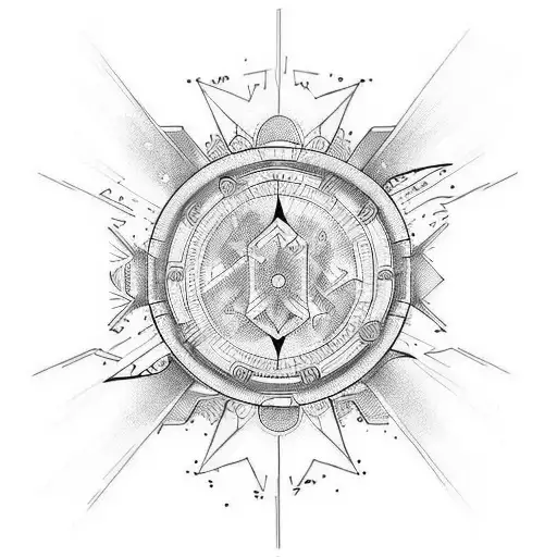 4 Straight Solid Line