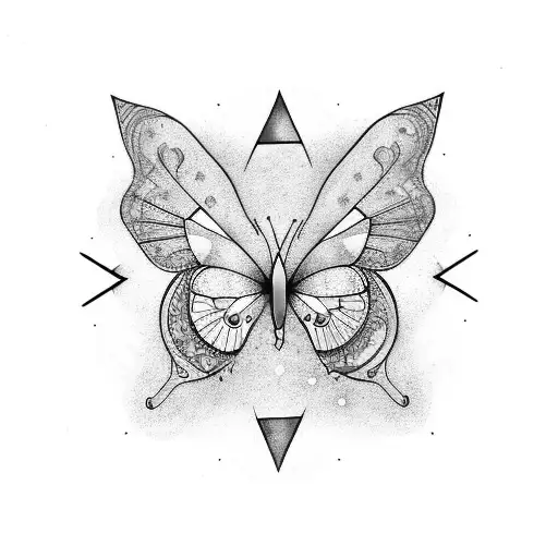 Nazanin Name With Moon With Butterflyeffect