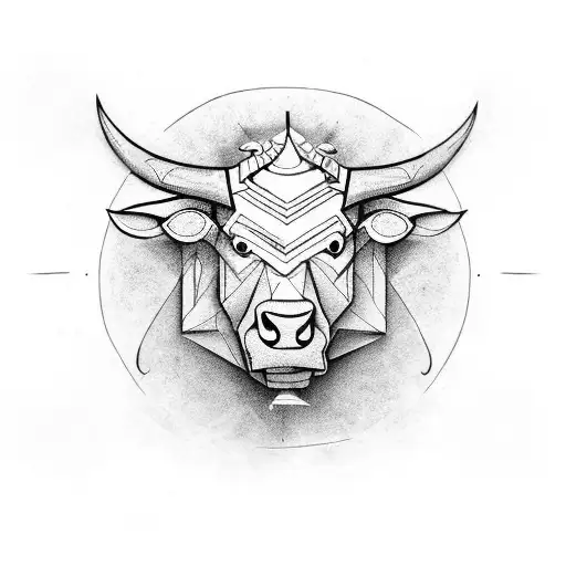 Migthy And Angry Bull