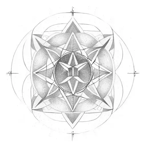 Inner Peace Symbol For Sagitarus Human