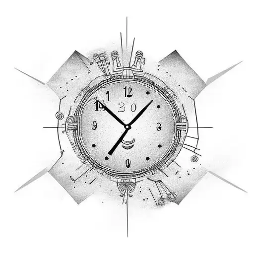 Date Of Birth With Analog Clock