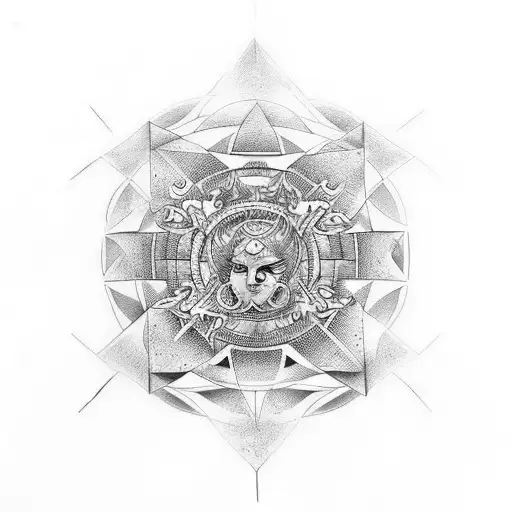 Combine The Elements Of Music And Greek Gods In A Unique Tattoo Design