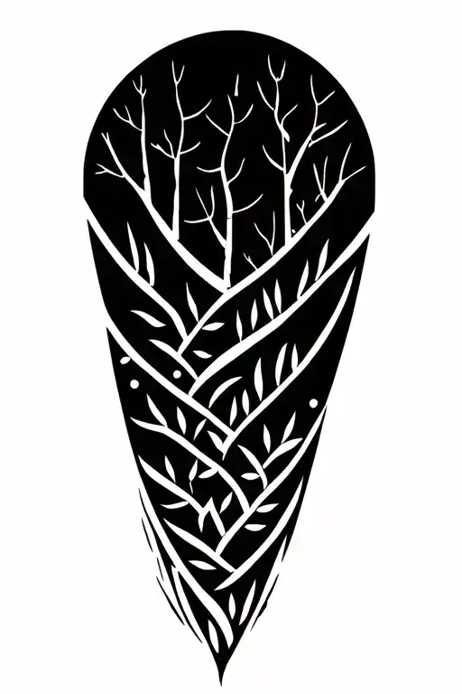 Woodland Forrest Background