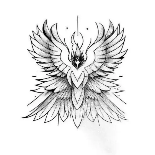 Pheonix And Mountain