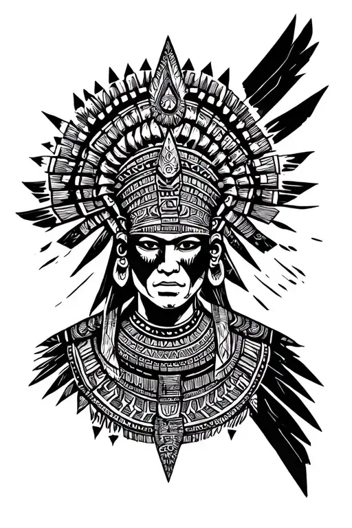 Mayan Inspired Warrior