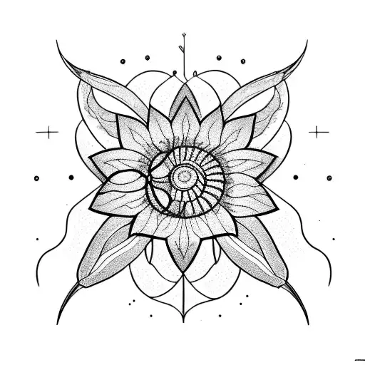 A Carnivorous Plant With Geometric Forms