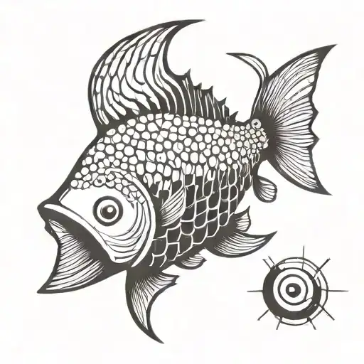 Popart Rock Music Fish Enerji