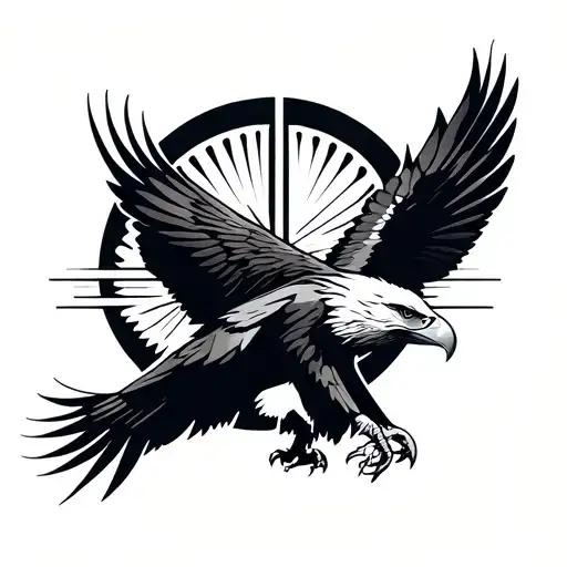 Eagle Flying