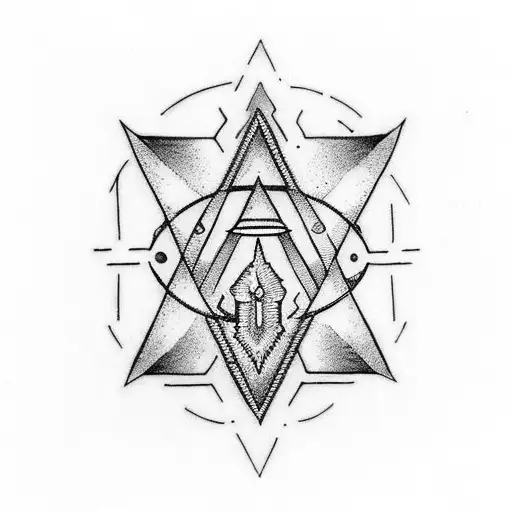 Occult Fire Wand On Finger