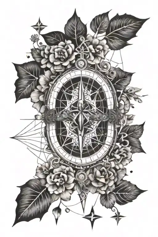 Compass Clover Finger Print