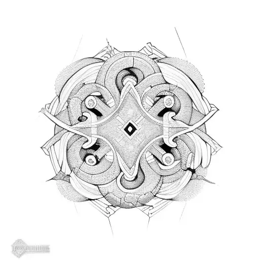 Uroboros Snake Circle