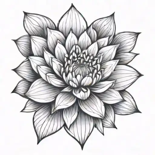 Kelsey With Water Lily Flowers