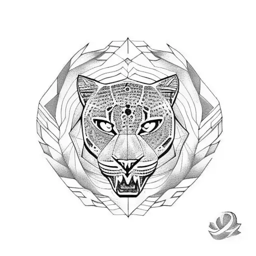 Half Panther Half Eagle