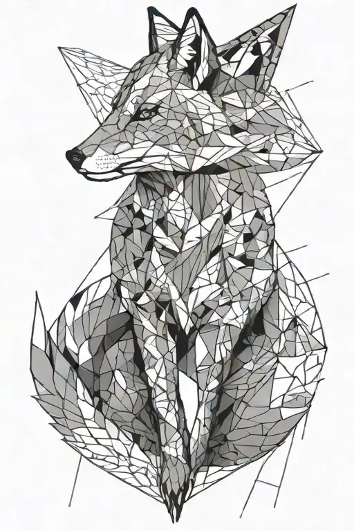 Fox Full-length Side View With Various Smooth