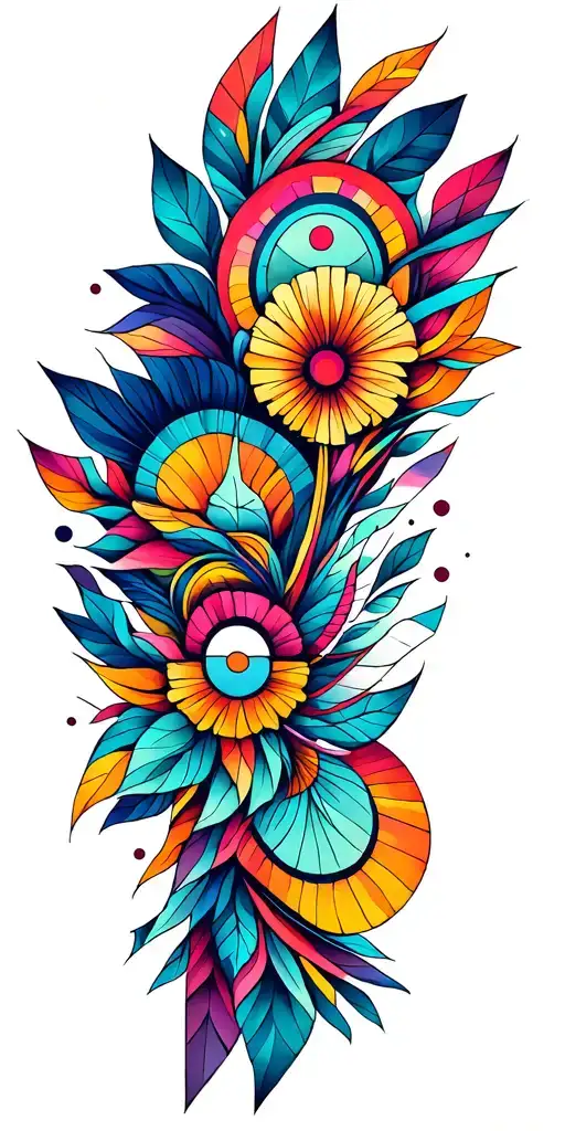 Psychadelic Tattoo Ideas Mixed
