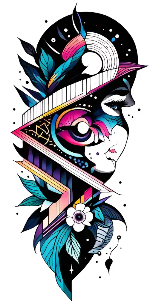 Psychadelic Tattoo Ideas Mixed