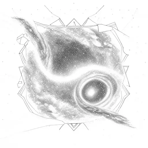 Black Hole In Center Of Galaxy