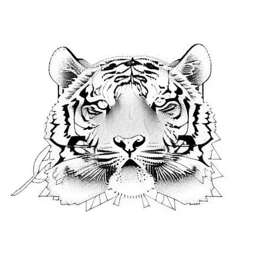 Tiger Incorporated With Money And Power Elements