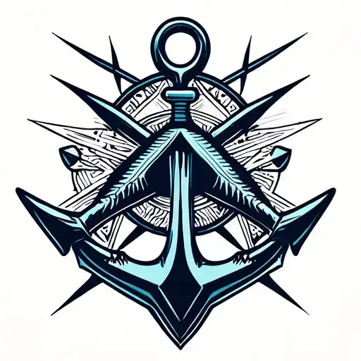 Shark And Anchor