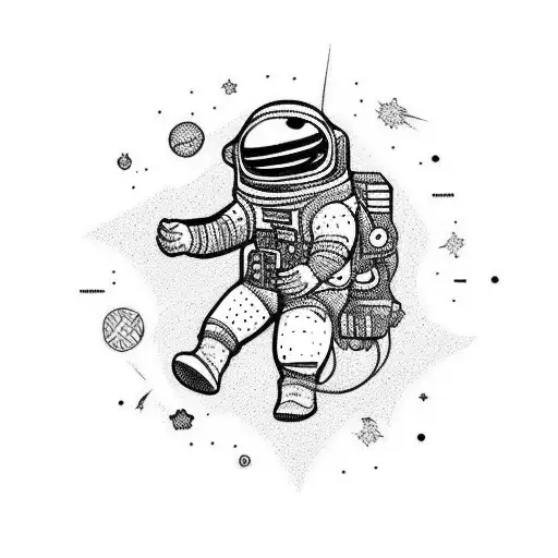 Crawling Astronaut