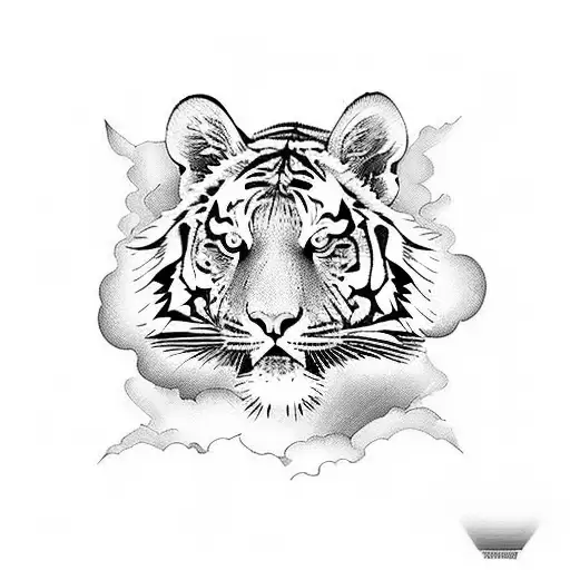 Tiger And Clouds