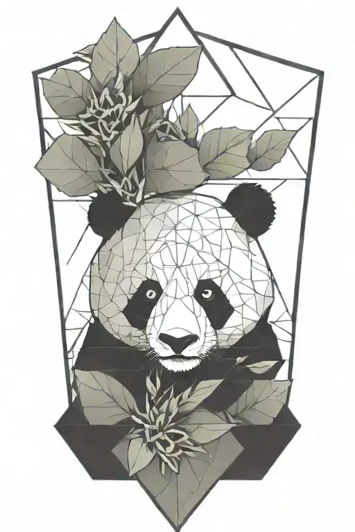 Triangle Plant Panda