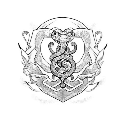 Snake Caduceus
