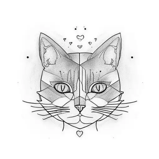 Cat Tatoo For A Couple