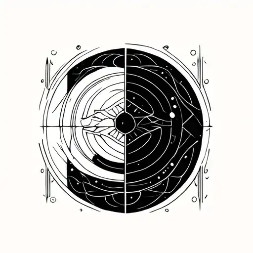 Gemini And Aquarius Patern Geometrical