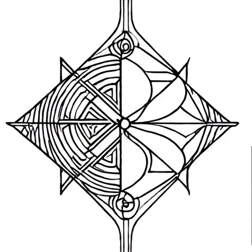 Gemini And Aquarius Patern Geometrical