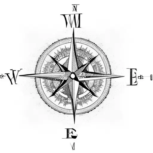 Compass Statue De La Liberte