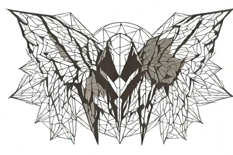 Angel Wings Ghost Face