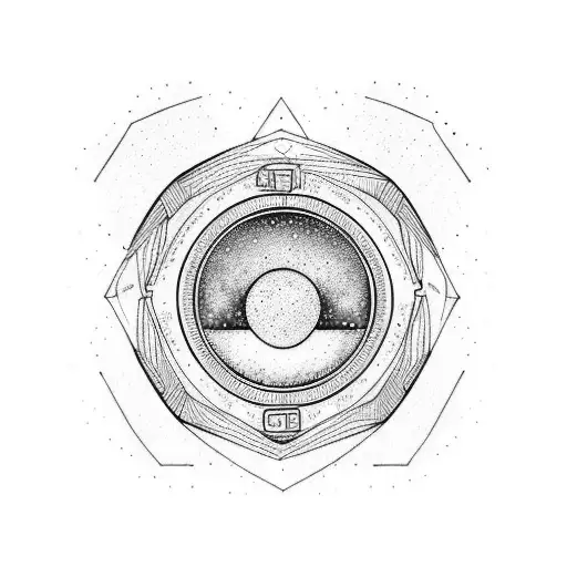 Polaroid Picture With A Galaxy In It