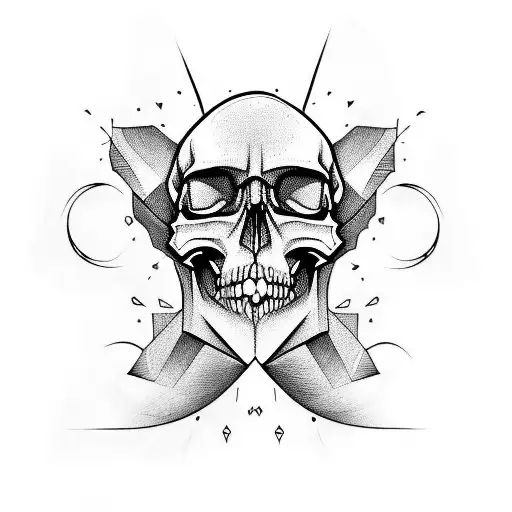 Mehdi Wirh Skull For Under Arm