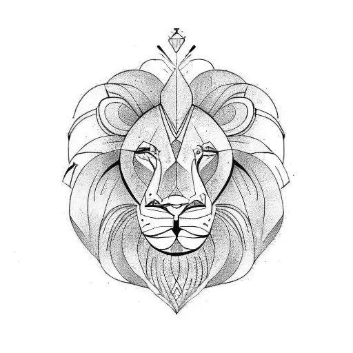 Art Deco Lion