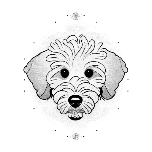 Golden Doodle One Line