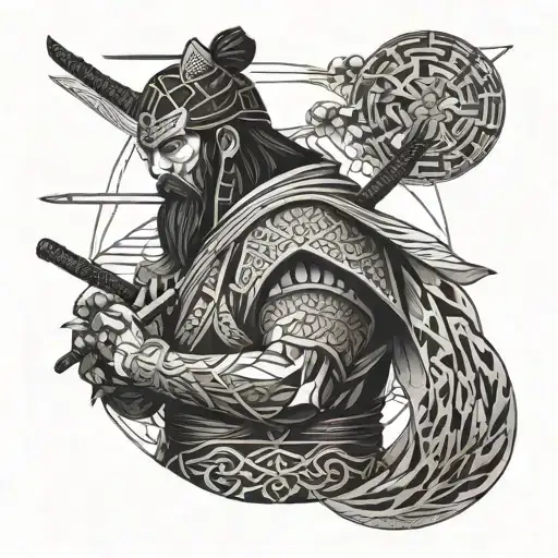 Samurai Zeus Power War Soldier