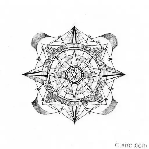 Southern Cross With Compass