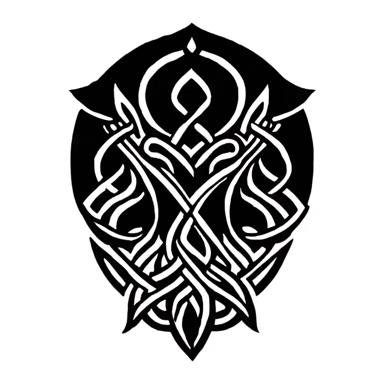 Celtic Knotwork Intertwined