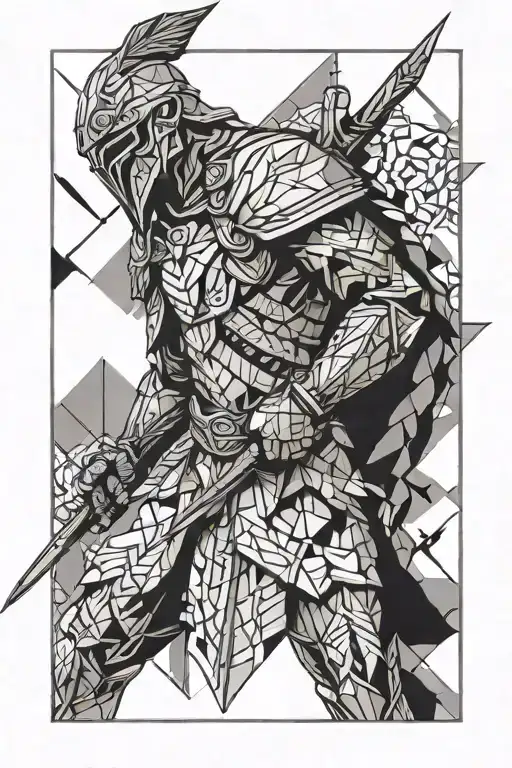 A Warrior Who Is The Last Hope In Battle