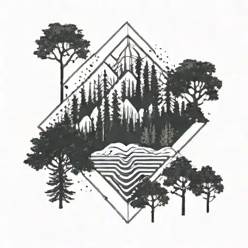 Forest In The Background