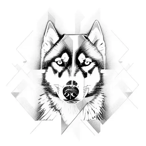 Siberian Husky Running