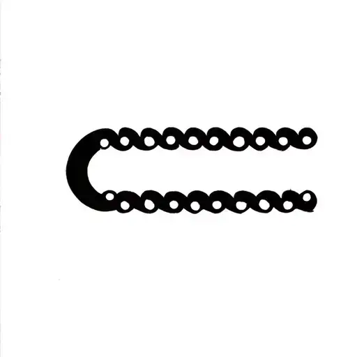 Sunshine And Palm Tree And Ocean Waves Line And Dot