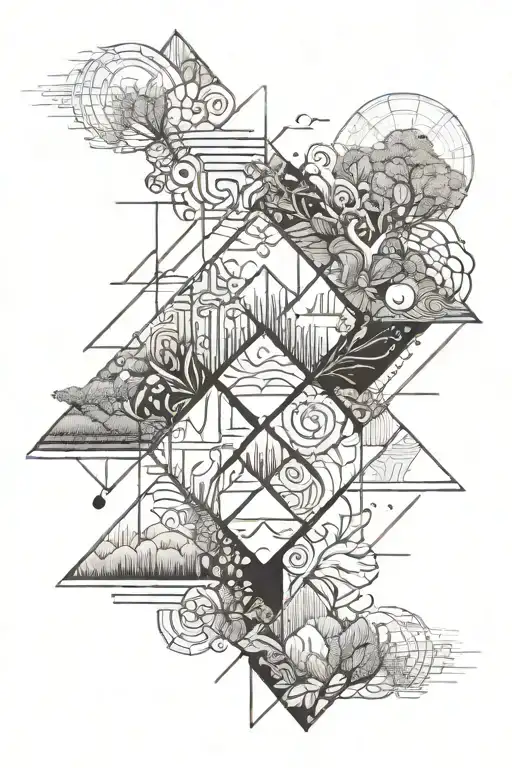 Nature Elements Like Field Durning Sunset